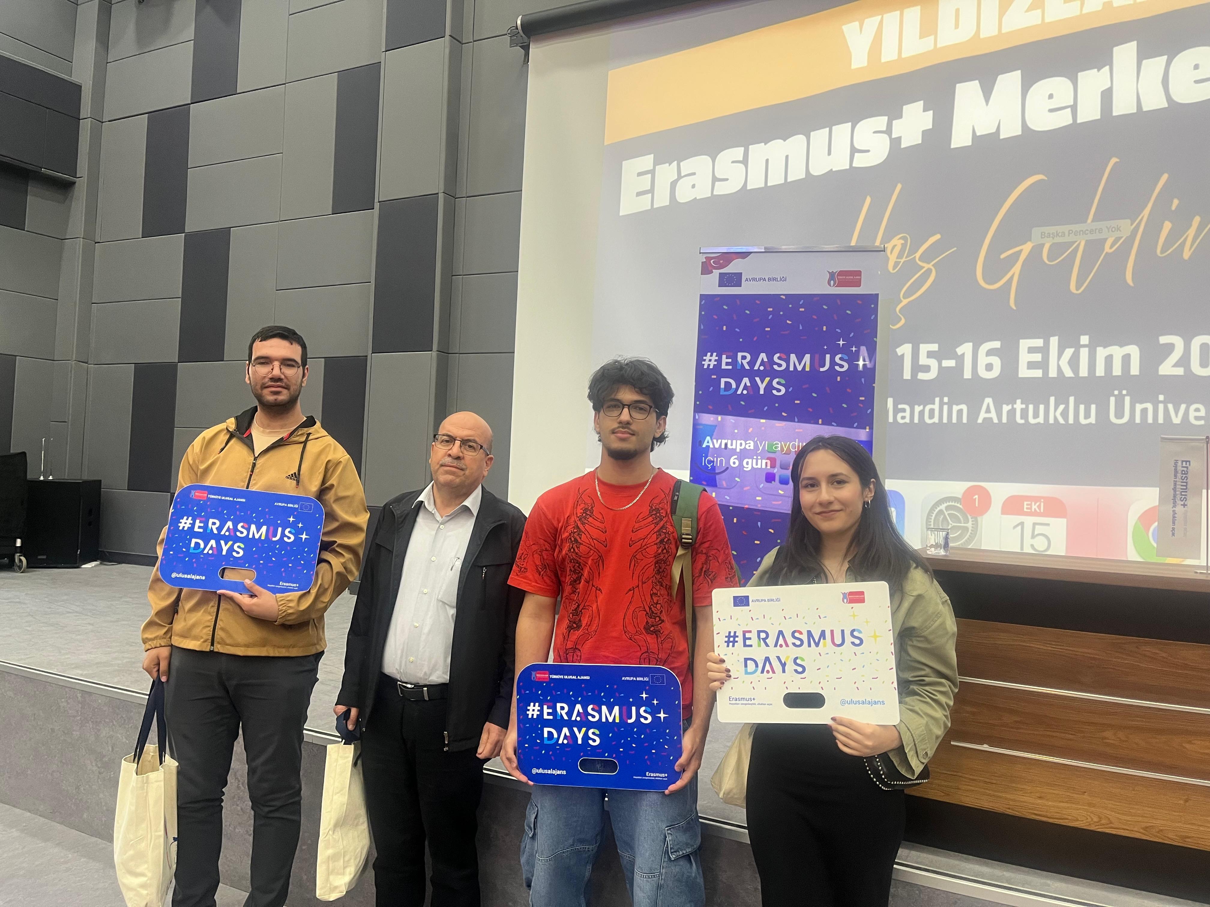 Harran Üniversitesi, Mardin Artuklu Üniversitesi’nde Düzenlenen Erasmus Days Etkinliğine Katıldı